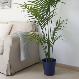 IKEA KNORRALG Indoor plant pot Blue 9 ½ " NEW